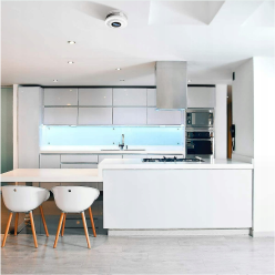 Czujnik Czadu i Dymu Bezprzewodowy Detektor Alarm LED i Dźwięk