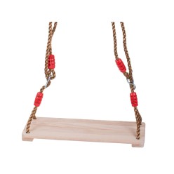 Huśtawka Dla Dzieci Ogrodowa Drewniana Klasyczna 40cm