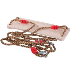 Huśtawka Dla Dzieci Ogrodowa Drewniana Klasyczna 40cm