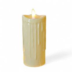 Zestaw 12szt Znicze Efekt Płomienia Świeczka / Wkład LED z Bateriami 12cm