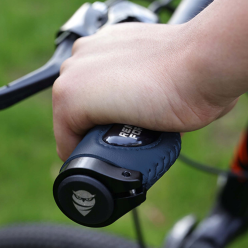 Wygodne Chwyty Rączki Rowerowe Gripy na Rower Antypoślizgowe Mocne EKOSKÓRA