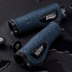 Wygodne Chwyty Rączki Rowerowe Gripy na Rower Antypoślizgowe Mocne EKOSKÓRA