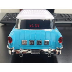 Głośnik Retro Bluetooth z Radio FM Chevrolet 10W Głośnik Basowy