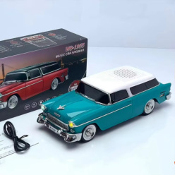 Głośnik Retro Bluetooth z Radio FM Chevrolet 10W Głośnik Basowy