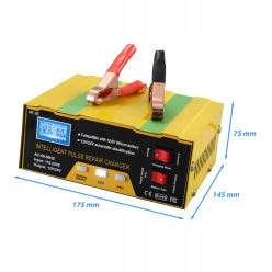 Prostownik Samochodowy 12/24V z Funkcją Naprawy Ładowarka Do Akumulatora