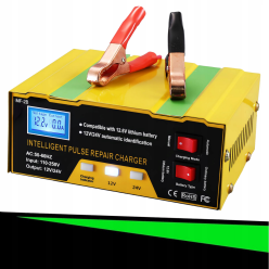 Prostownik Samochodowy 12/24V z Funkcją Naprawy Ładowarka Do Akumulatora