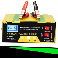 Prostownik Samochodowy 12/24V z Funkcją Naprawy Ładowarka Do Akumulatora