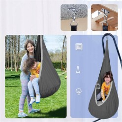 Wiszący Fotel Kokon Dla Dzieci Huśtawka