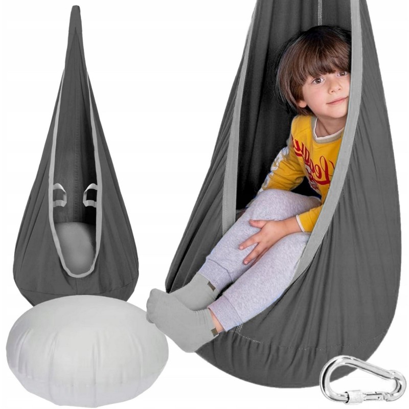 Wiszący Fotel Kokon Dla Dzieci Huśtawka