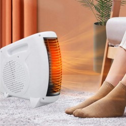 Termowentylator Przenośny Farelka Grzejnik Elektryczny Wiatrak 600W Mocny