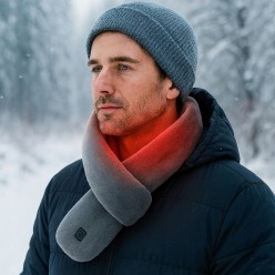 Szalik z Funkcją Grzania Zimowy Ocieplacz USB