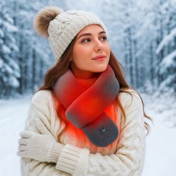 Szalik z Funkcją Grzania Zimowy Ocieplacz USB