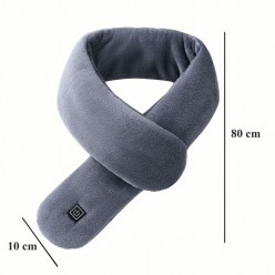 Szalik z Funkcją Grzania Zimowy Ocieplacz USB