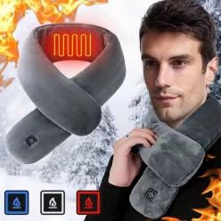 Szalik z Funkcją Grzania Zimowy Ocieplacz USB