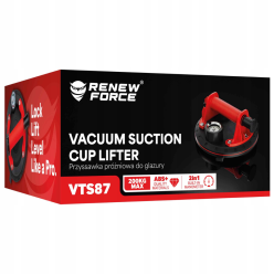 Przyssawka Próżniowa z Manometrem Uchwyt Montażowy Do Szyb i Płytek