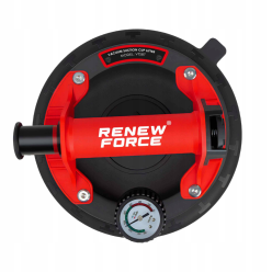 Przyssawka Próżniowa z Manometrem Uchwyt Montażowy Do Szyb i Płytek