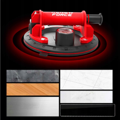 Przyssawka Próżniowa z Manometrem Uchwyt Montażowy Do Szyb i Płytek