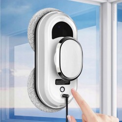 Inteligentny Robot Do Mycia Szyb I Luster Z Zestawem 10 Mopów