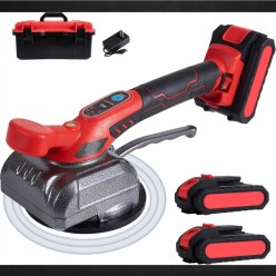 Zestaw Akumulatorowa Przyssawka Do płytek Wibrator Poziomujący 2x21V + Akcesoria