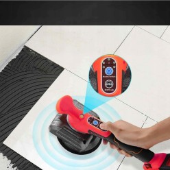 Zestaw Akumulatorowa Przyssawka Do płytek Wibrator Poziomujący 2x21V + Akcesoria