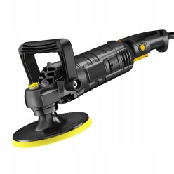 Polerka samochodowa rotacyjna 2600 W z regulacją obrotów + Pady Polerskie