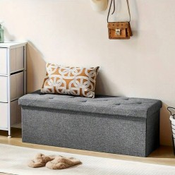 Pojemnik Skrzynia na Zabawki Schowek na Ubrania Duża Pufa