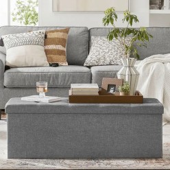 Pojemnik Skrzynia na Zabawki Schowek na Ubrania Duża Pufa