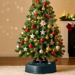 Stojak Na Żywą Choinkę Zaciskowy z Pojemnikiem Na Wodę 3,2L