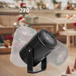 Zewnętrzny Projektor Świąteczny Rzutnik na Dom Płatki Śniegu 230V