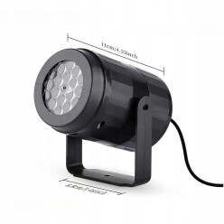 Zewnętrzny Projektor Świąteczny Rzutnik na Dom Płatki Śniegu 230V