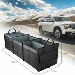 Organizer do Samochodu Kufer Do Bagażnika Auta 28x33x92 cm