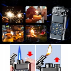 Zegarek Zapalniczka i Palnik Gazowy 3 w 1