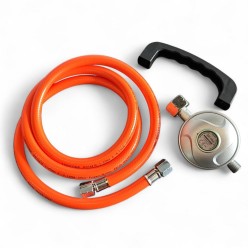 Nagrzewnica Gazowa 40KW z Wężem i Reduktorem Dmuchawa Termostat