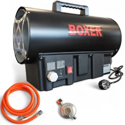 Nagrzewnica Gazowa 40KW z Wężem i Reduktorem Dmuchawa Termostat