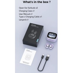 Słuchawki Bluetooth Erazer XF28 Pro z Tłumaczeniem AI w Czasie Rzeczywistym 135 Języków