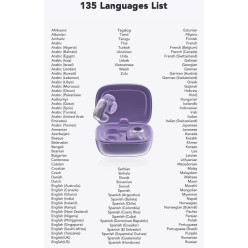 Słuchawki Bluetooth Erazer XF28 Pro z Tłumaczeniem AI w Czasie Rzeczywistym 135 Języków