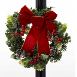 Latarnia Boże Narodzenie Ruchomy Śnieg Świecąca Grająca Kolędy  185 cm