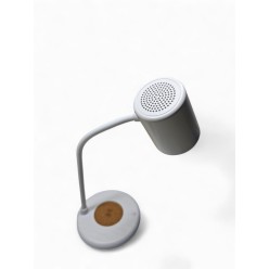 3w1 Lampka Biurkowa z Ładowarką Bezprzewodową i Głośnikiem Bluetooth