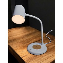 3w1 Lampka Biurkowa z Ładowarką Bezprzewodową i Głośnikiem Bluetooth