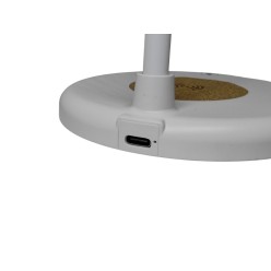 3w1 Lampka Biurkowa z Ładowarką Bezprzewodową i Głośnikiem Bluetooth