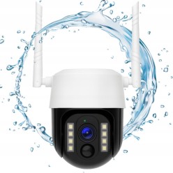 Zewnętrzna Kamera 360 na Kartę Sim GSM LTE 4G z Panelem Solarnym