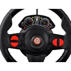 Samochód Zdalnie Sterowany Na Pedały Kierownicę Bezprzewodową z Sygnalizacją