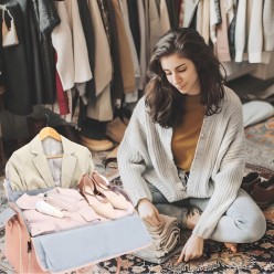 Torba Podróżna Bagaż Podręczny na Garnitur Sukienke 2w1 55L