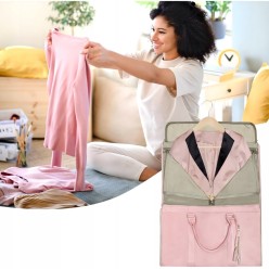 Torba Podróżna Bagaż Podręczny na Garnitur Sukienke 2w1 55L