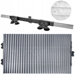 Roleta Przeciwsłoneczna Do Auta Harmonijka 65 cm x 150 cm z Przyssawkami