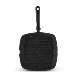 Zestaw Marmurowa Patelnia Grillowa XXL 28x28 + Pokrywa