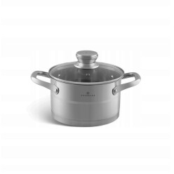 Zestaw Garnków Edenberg Stalowe z Pokrywkami 12 Elementów Jakość Premium