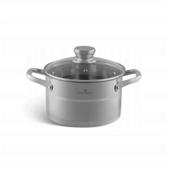 Zestaw Garnków Edenberg Stalowe z Pokrywkami 12 Elementów Jakość Premium