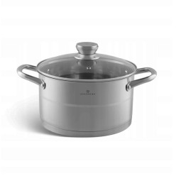 Zestaw Garnków Edenberg Stalowe z Pokrywkami 12 Elementów Jakość Premium