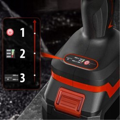 Klucz Udarowy Akumulatorowy 2x21V 4AH 750Nm Silnik Bezszczotkowy